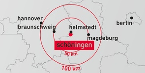 Kurze Wege: Durch die zentrale Lage sind die wichtigsten Städte der Metropolregion leicht zu erreichen