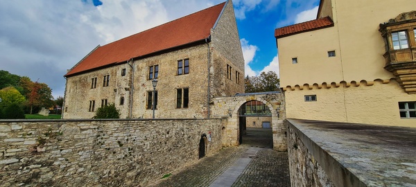 Der Eingangsbereich des Schlosses